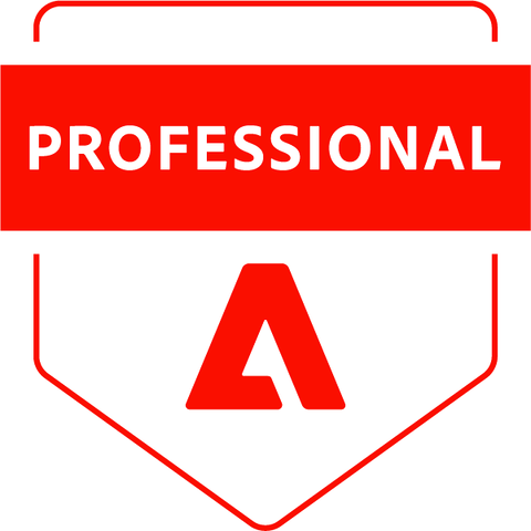 Adobe Certified Professional badge